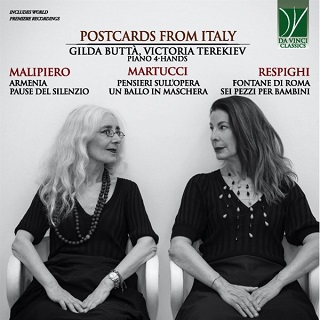 Gilda Buttà et Victoria Terekiev jouent Malipiero, Martucci et Respighi