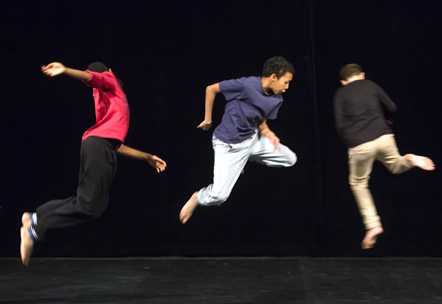 les enfants danseurs du festival 1, 2, 3, Opéra !