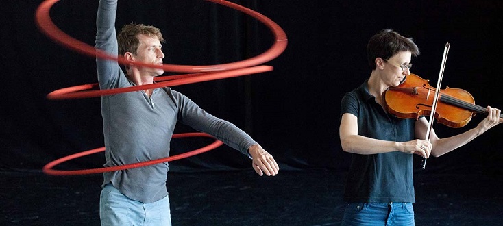 Céline Broussard et Sylvain Julien aux vingt ans de l'ensemble Cairn