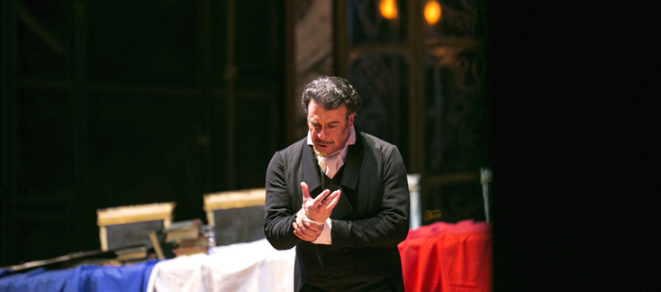 au Festival Castell Peralada, Andrea Chénier, opéra d’Umberto Giordano