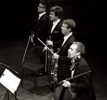 le Quatuor Diotima au Théâtre des Bouffes du nord (Paris), 2 décembre 2012