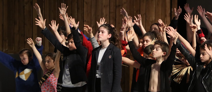 à La Criée (Marseille), Du chœur à l’ouvrage, un opéra pour voix d'enfants