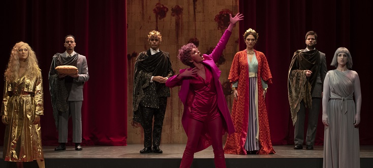 Les jeunes chanteurs de l'Académie de l'Opéra national de Paris dans "Nerone"