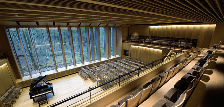 nouvelle salle de concert de la Chapelle musicale Reine Élisabeth