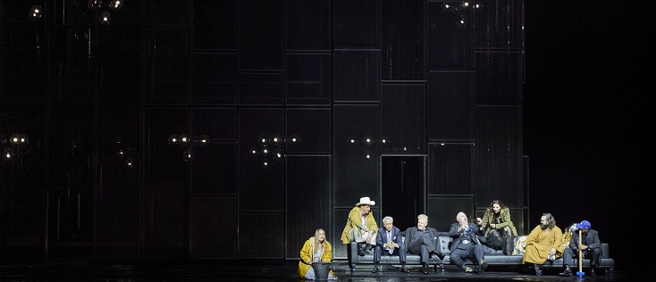 À l'Opéra Bastille, Calixto Bieito met en scène DAS RHEINGIOLD (Wagner)...