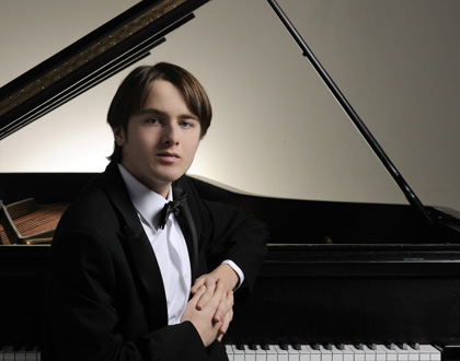 le jeune prodige russe  Daniil Trifonov en récital à Bruxelles (27 janvier 2016)