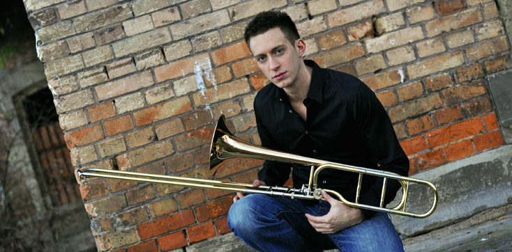 Nicolas Moutier, trombone solo de l'Orchestre Philharmonique de Strasbourg