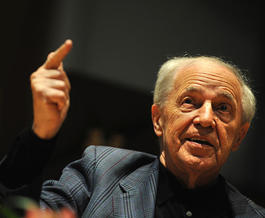 le compositeur, chef d'orchestre et penseur Pierre Boulez fêté à Saint-Étienne