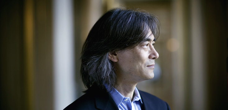 le chef californien Kent Nagano photographié par Benjamin Ealovega